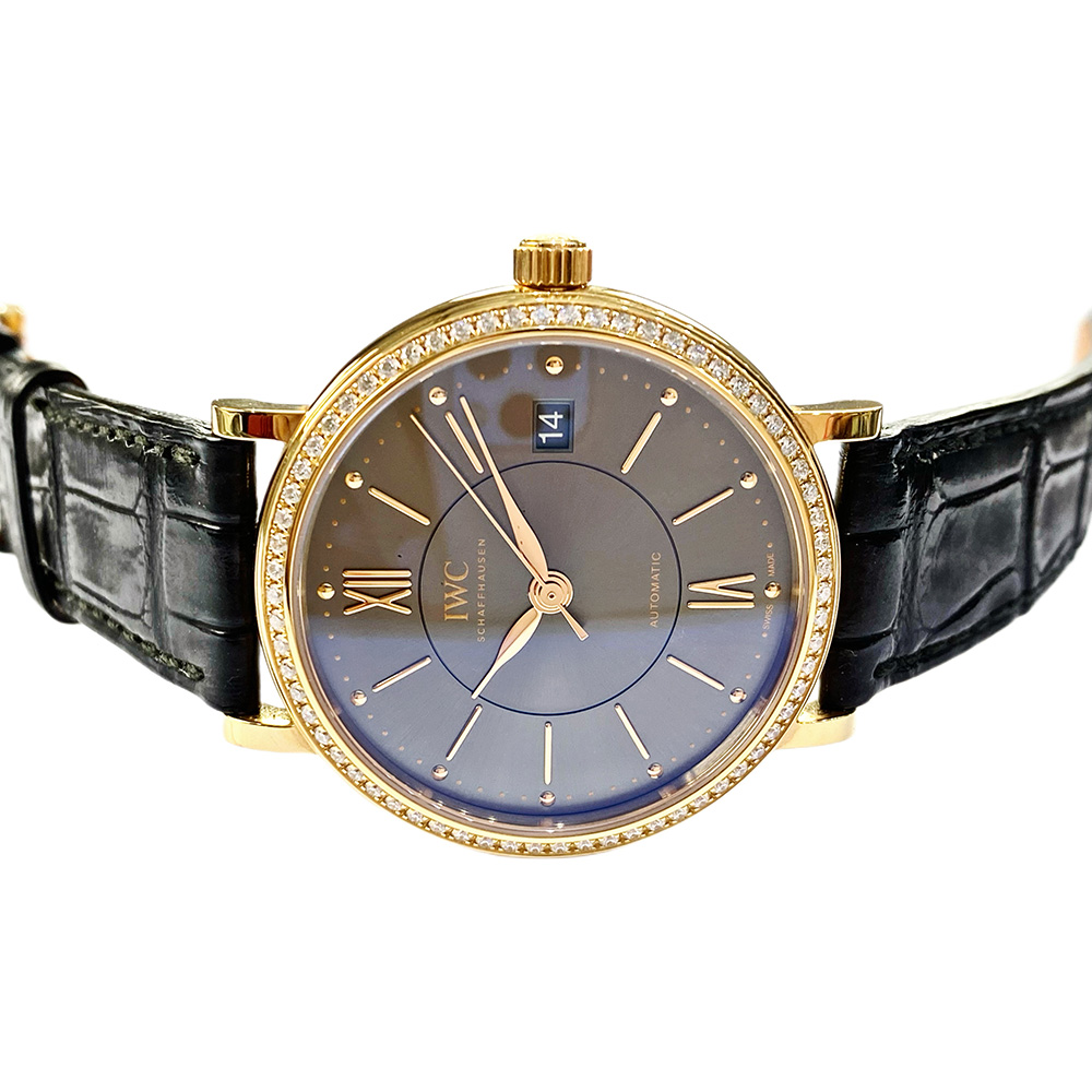 Portofino Automatic Rose Gold Grey Dial 37mm Product Image 5