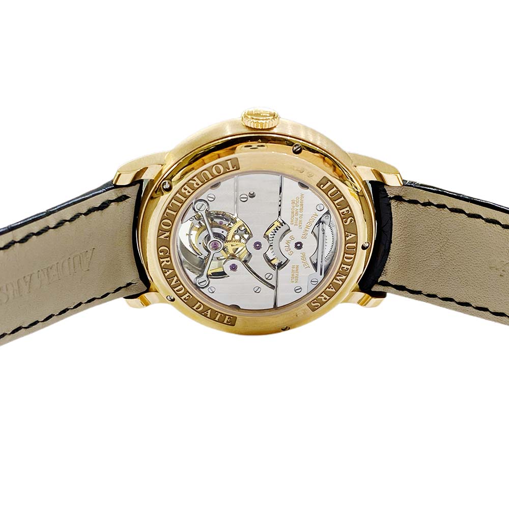 Jules Audemars Tourbillon Grande Date Rose Gold Black Dial 41mm Product Image 5