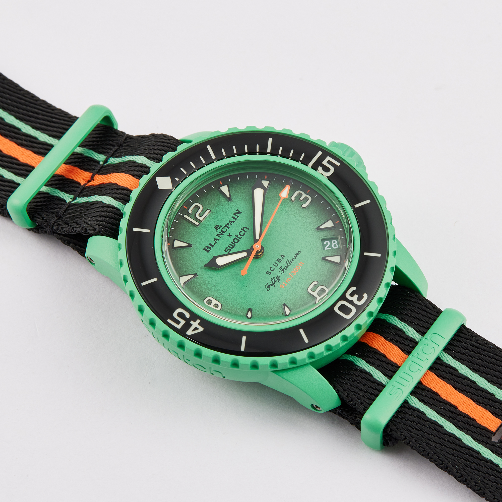 Fifty Fathoms Blancpain x Swatch Indian Ocean 42mm Product Image 2