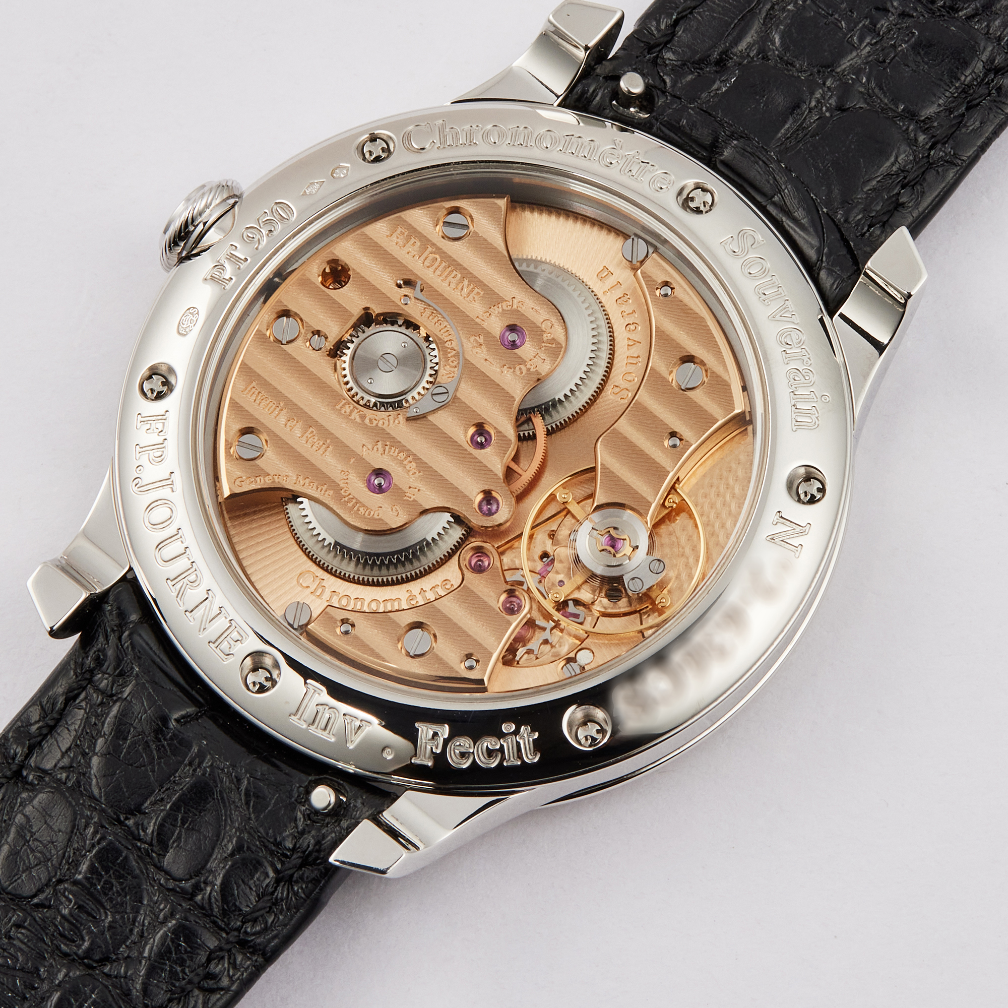 Chronometre Souverain Platinum 40mm Product Image 5