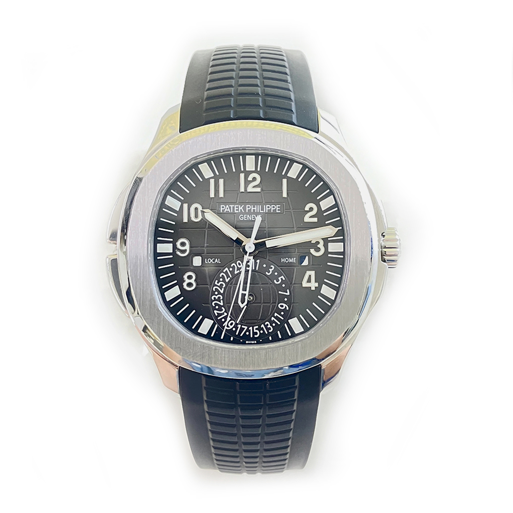 Aquanaut Travel Time Steel Black Dial 40mm Product Image 2