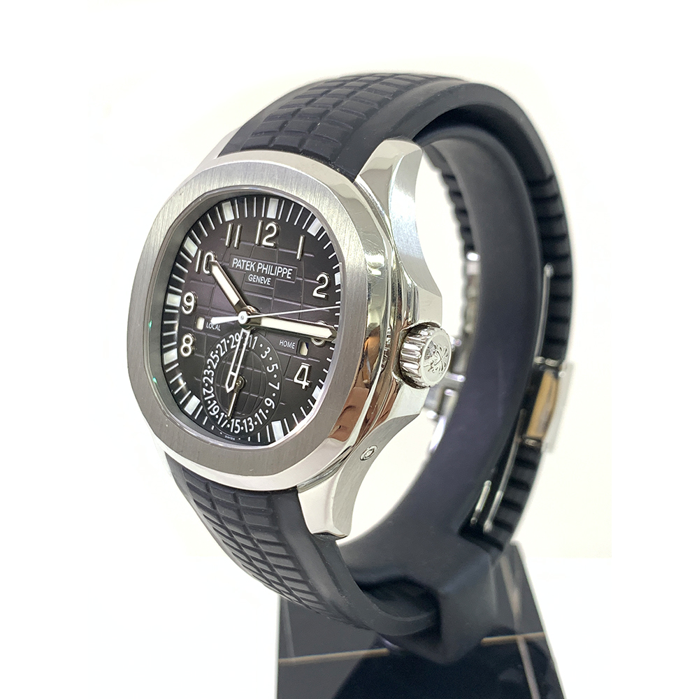 Aquanaut Travel Time Steel Black Dial 40mm Product Image 7