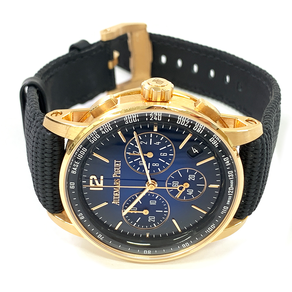 Code 11.59 Rose Gold Blue Dial 41mm Product Image 4