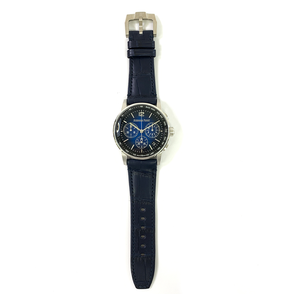 Code 11.59 Chronograph White Gold Blue Dial 41mm Product Image 3