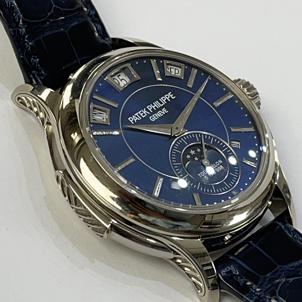 Grand Complications Tourbillon Minute Repeater Perpetual Calendar White Gold Blue Dial 41mm Product Image 2