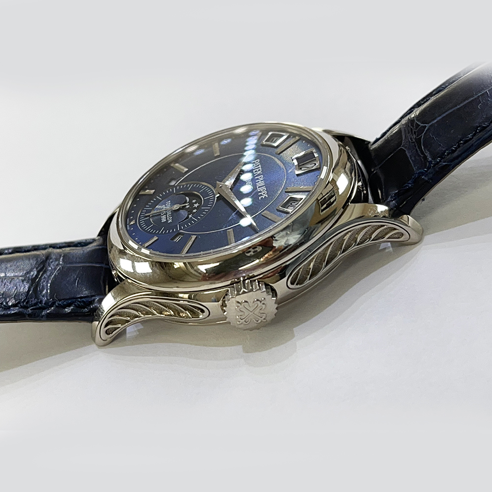 Grand Complications Tourbillon Minute Repeater Perpetual Calendar White Gold Blue Dial 41mm Product Image 3