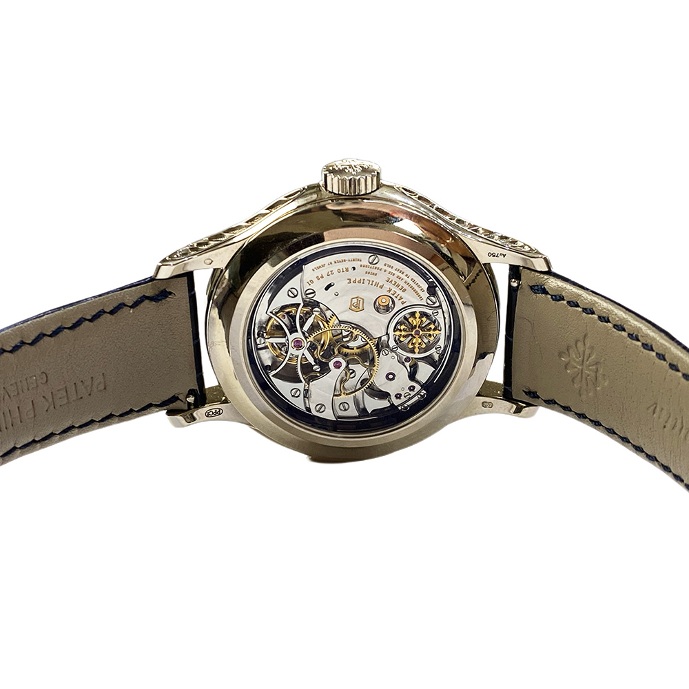 Grand Complications Tourbillon Minute Repeater Perpetual Calendar White Gold Blue Dial 41mm Product Image 4