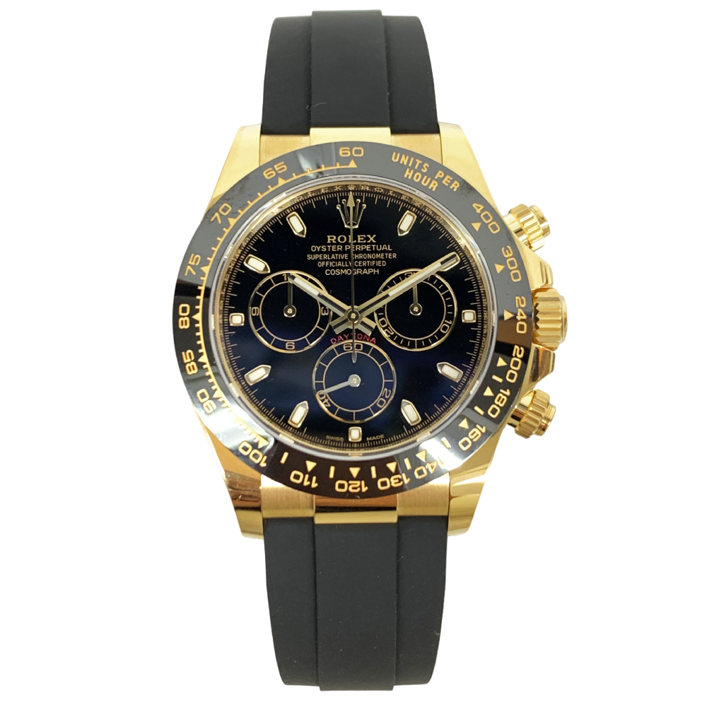 Daytona Yellow Gold Oysterflex Black Dial 40mm Product Image 2