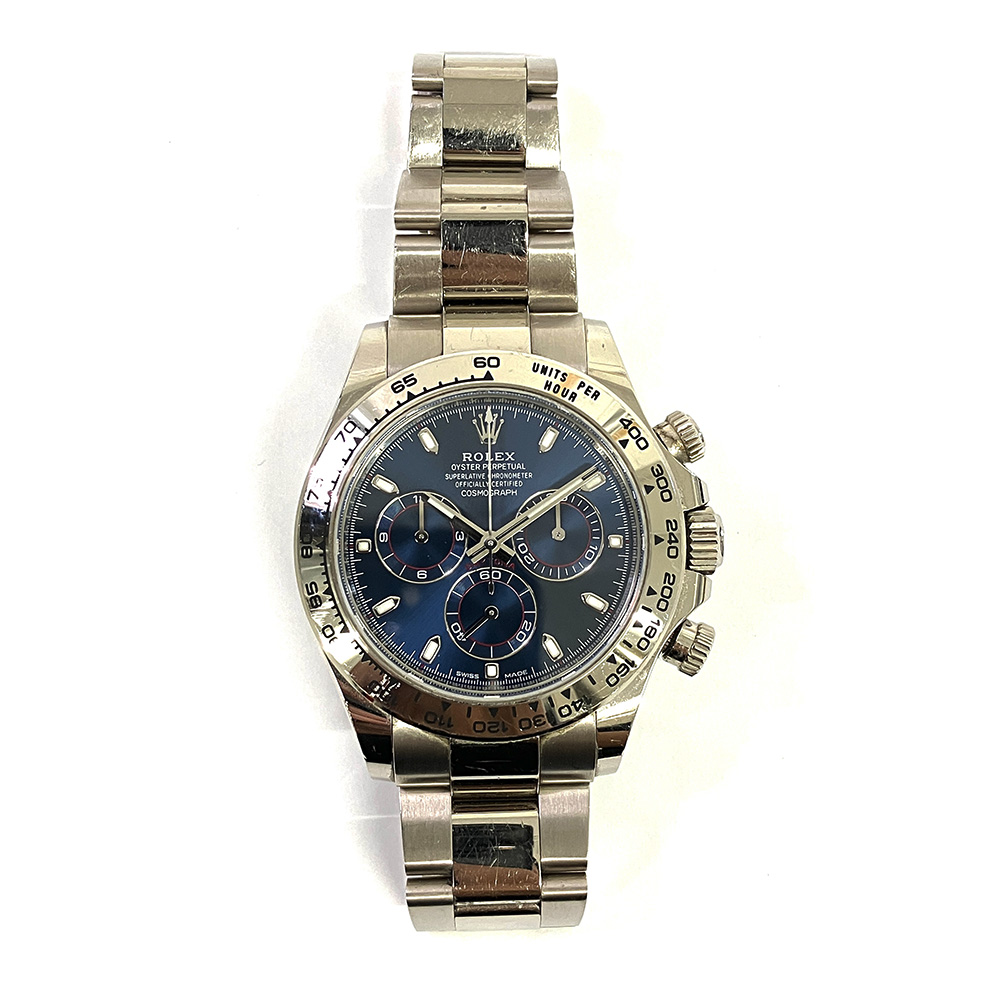 Daytona White Gold Blue Dial 40mm Product Image 2