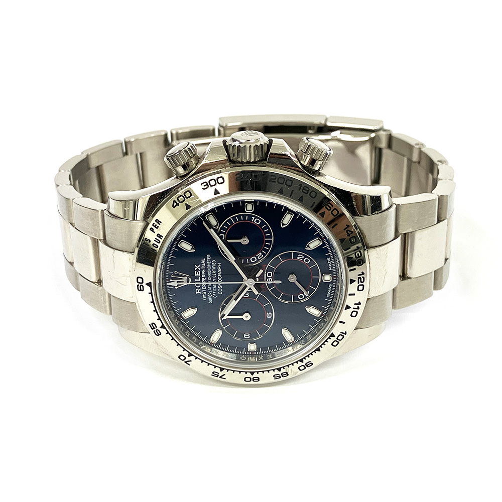 Daytona White Gold Blue Dial 40mm Product Image 3