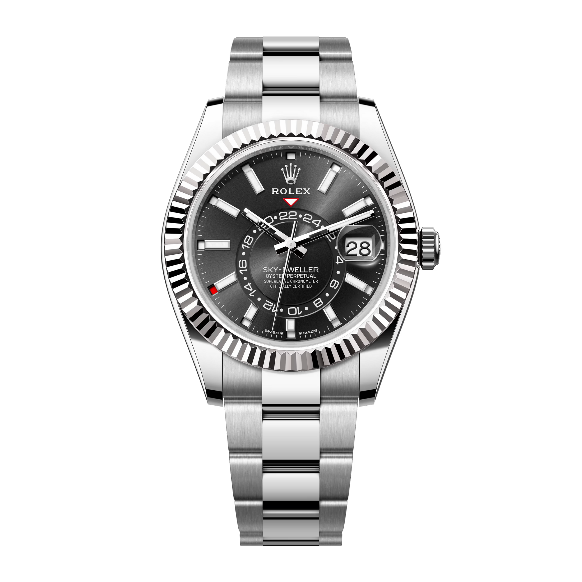 Sky-Dweller Steel Black Dial 42mm Product Image 1