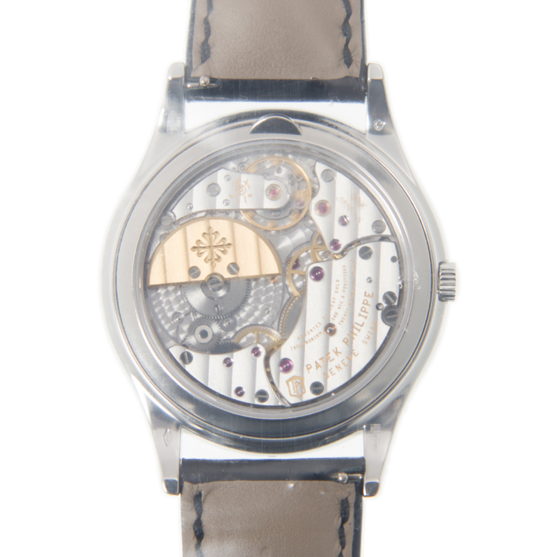 Perpetual Calendar Platinum Black Grey Dial 37mm Product Image 3