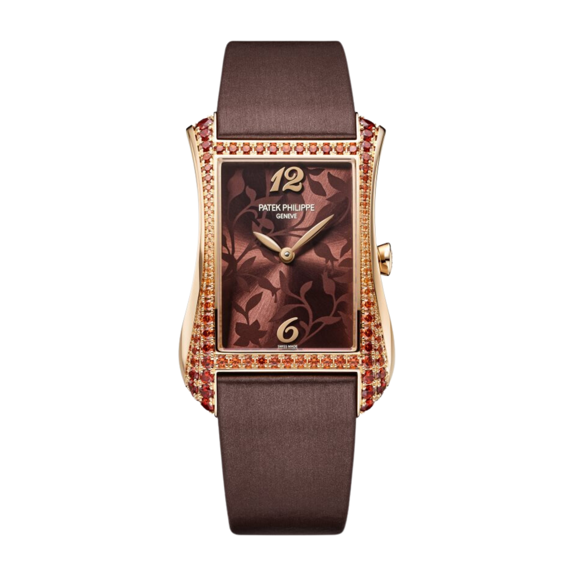 Gondola Quartz Rose Gold Spessartites Brown Dial Product Image
