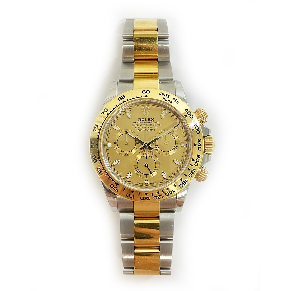Daytona Yellow Gold & Steel Champagne Dial 40mm Product Image 2