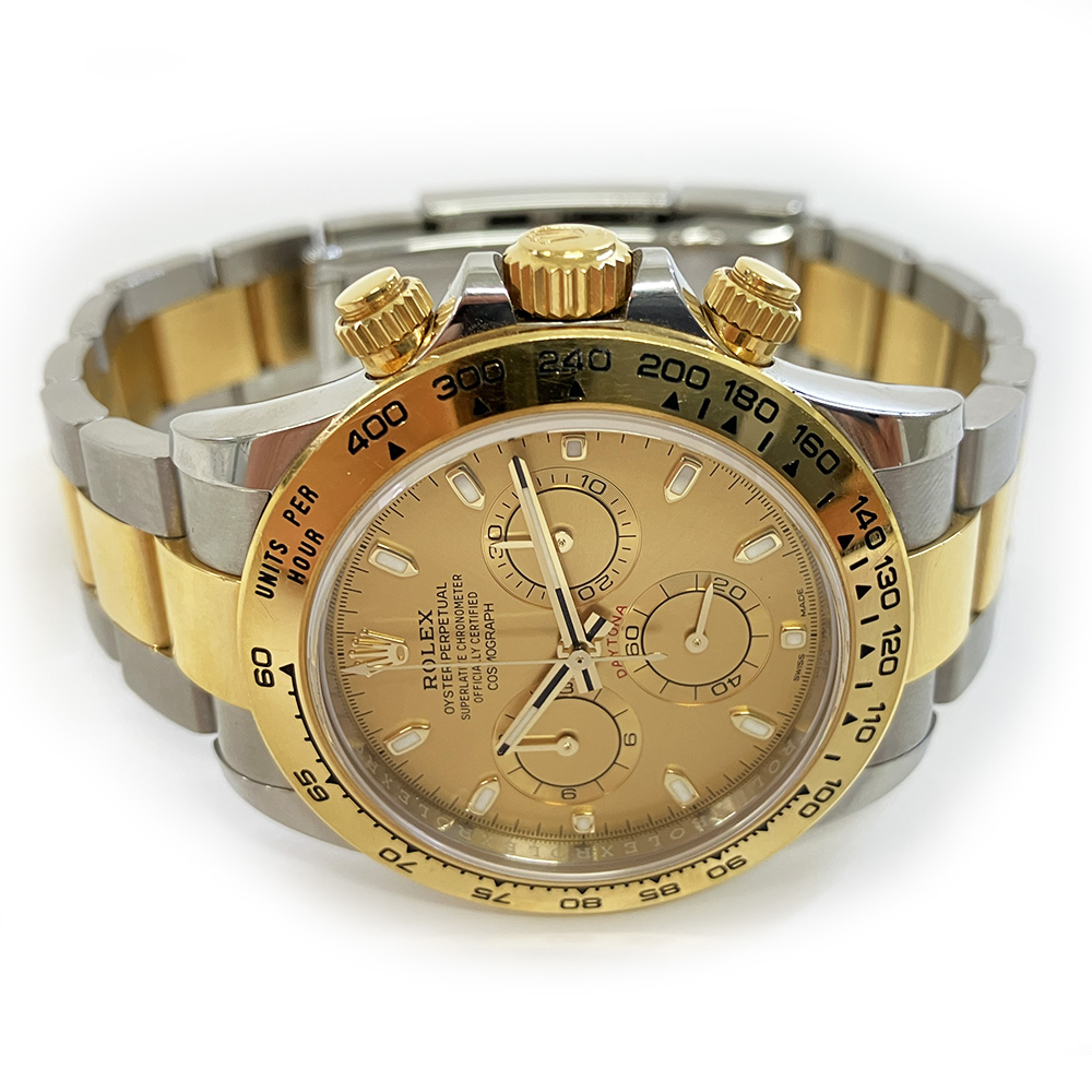 Daytona Yellow Gold & Steel Champagne Dial 40mm Product Image 3