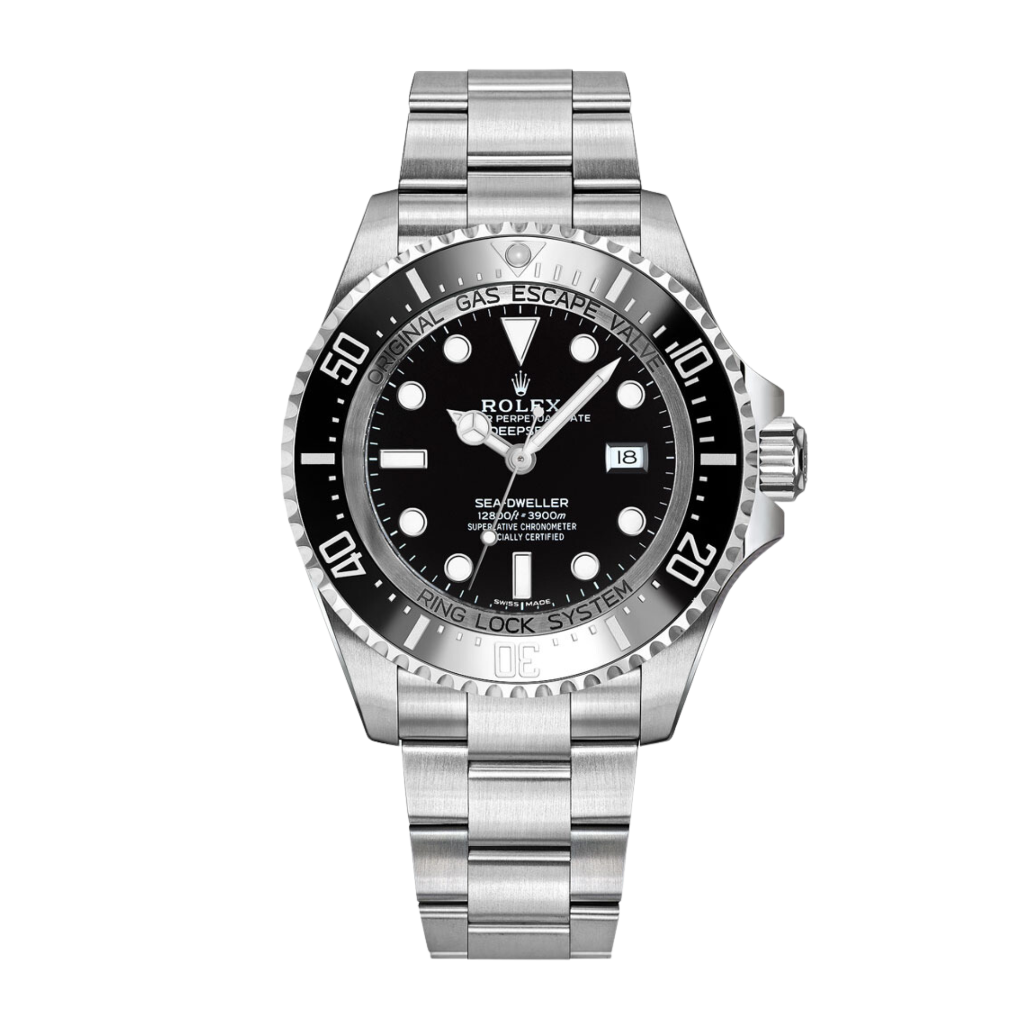 Sea-Dweller Deepsea Steel Black Dial 44mm Product Image 1