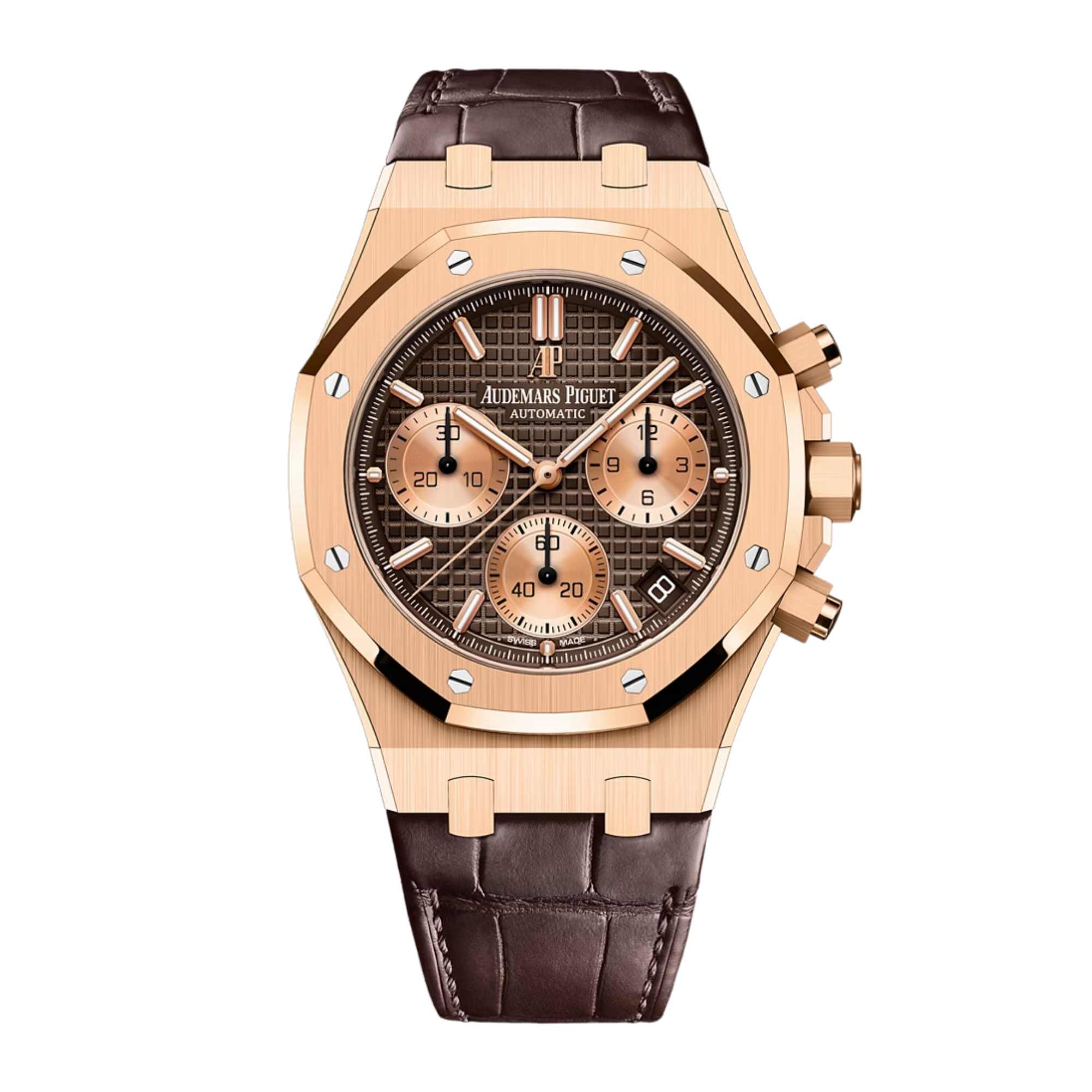 Royal Oak Chronograph Rose Gold Brown Dial 41mm Product Image