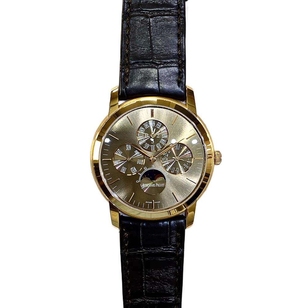 Jules Audemars Perpetual Calendar Rose Gold Brown Dial 41mm Product Image 2