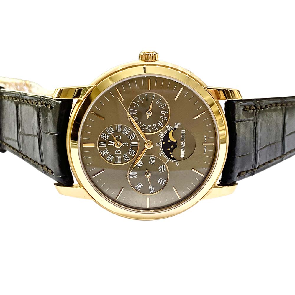Jules Audemars Perpetual Calendar Rose Gold Brown Dial 41mm Product Image 4