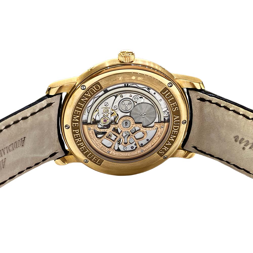 Jules Audemars Perpetual Calendar Rose Gold Brown Dial 41mm Product Image 6