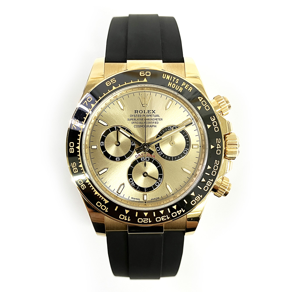 Daytona Yellow Gold Oysteflex Champagne Dial 40mm Product Image 1