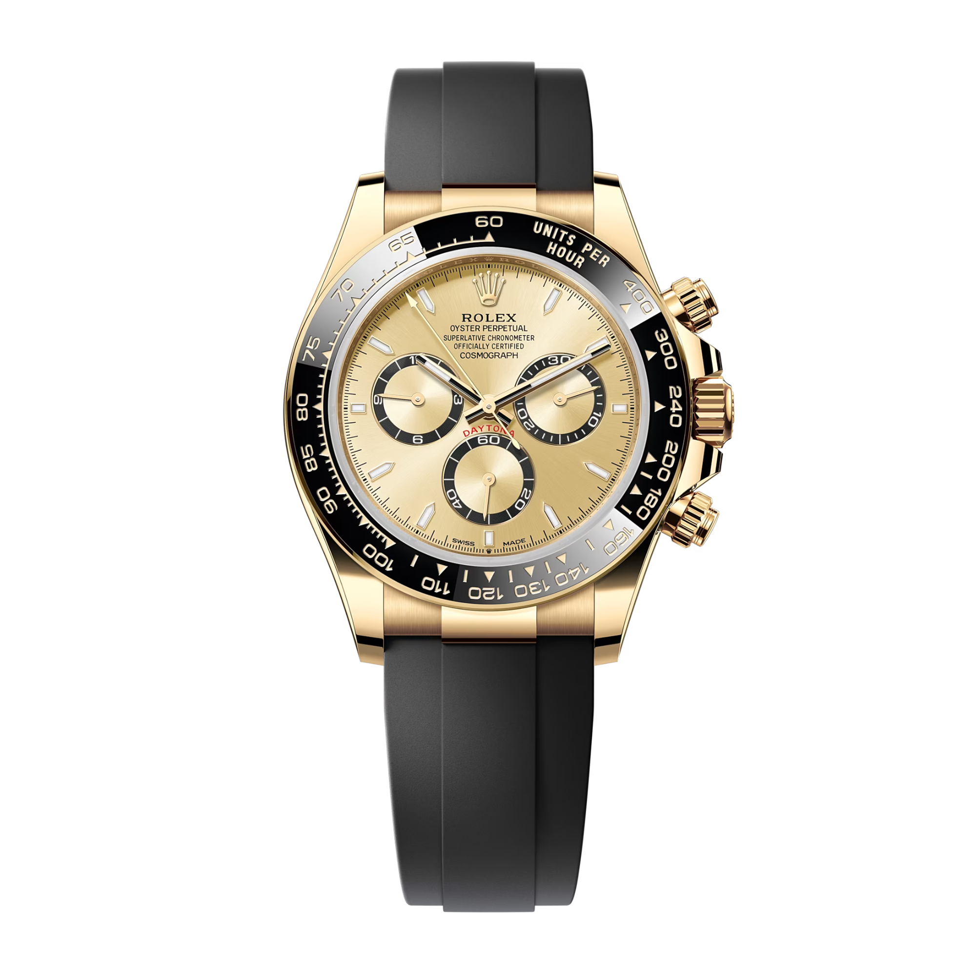 Daytona Yellow Gold Oysteflex Champagne Dial 40mm Product Image 2