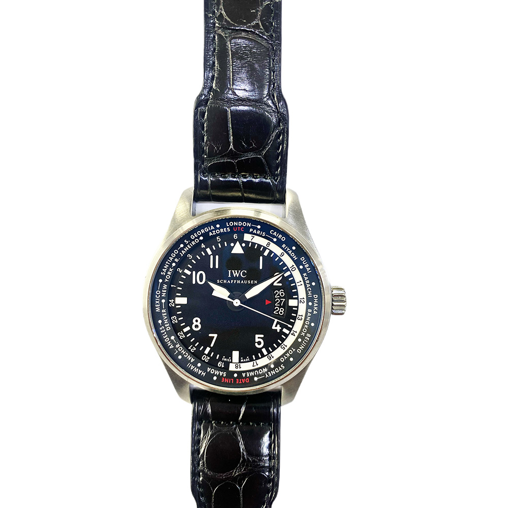 Pilot World Time Steel Black Dial 45mm Product Image 2