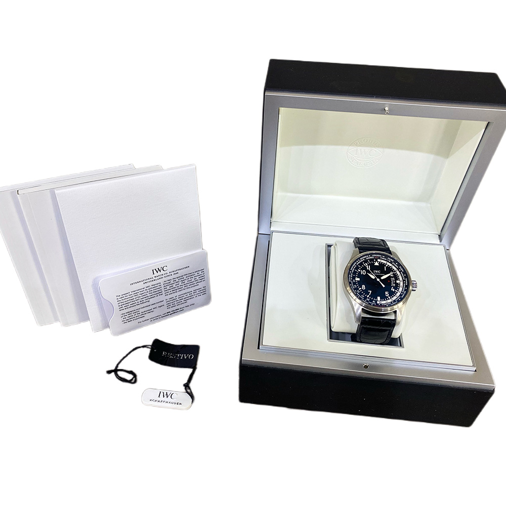 Pilot World Time Steel Black Dial 45mm Product Image 7