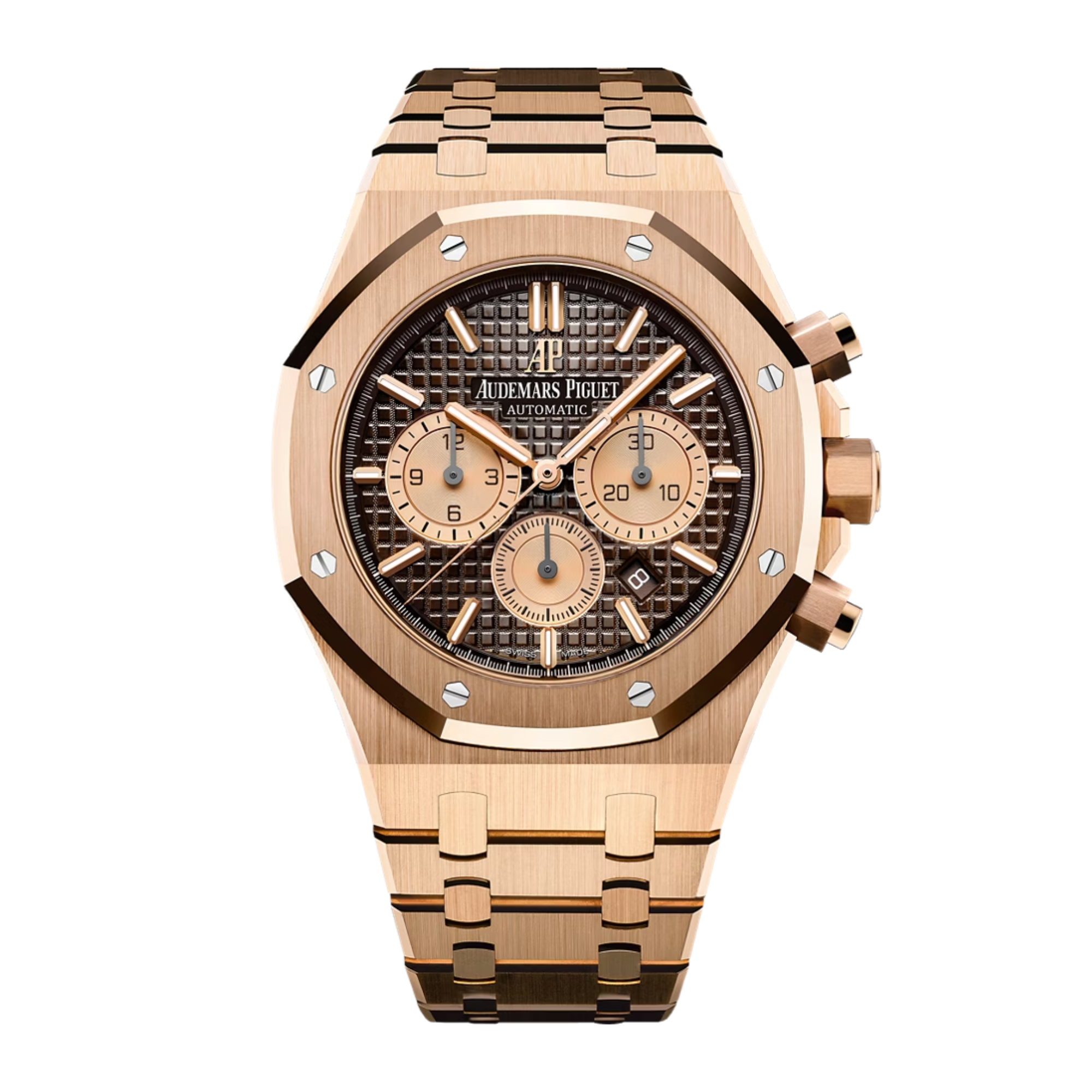 Royal Oak Selfwinding Chronograph Rose Gold Brown Dial 41mm Product Image