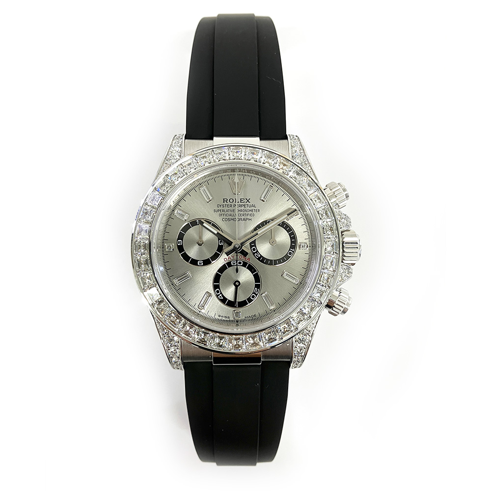Daytona White Gold Diamond Silver Dial 40mm Product Image 2