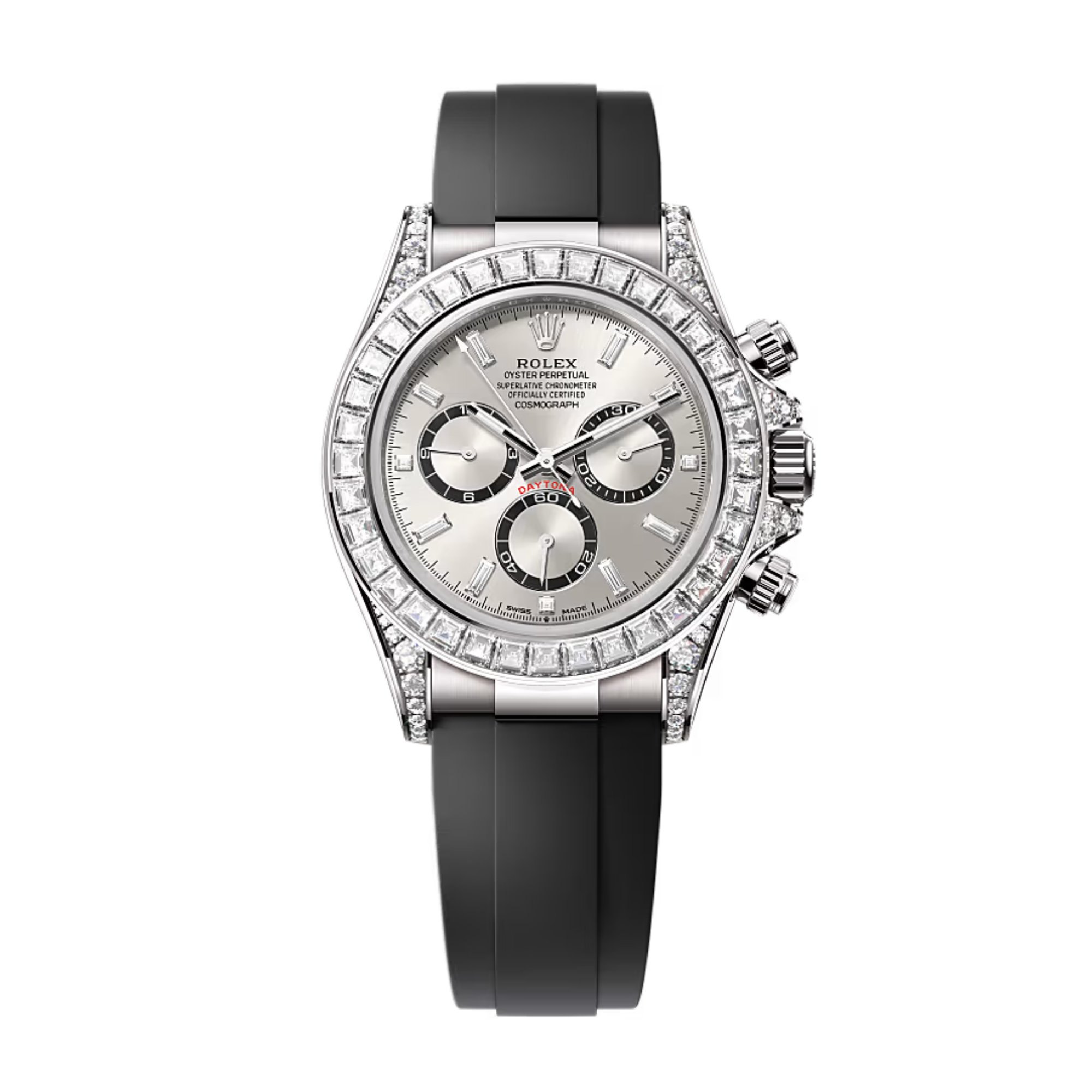 Daytona White Gold Diamond Silver Dial 40mm Product Image 1