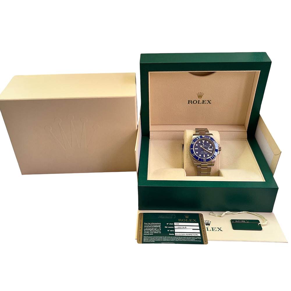 Submariner Date White Gold Blue Dial 40mm Product Image 6