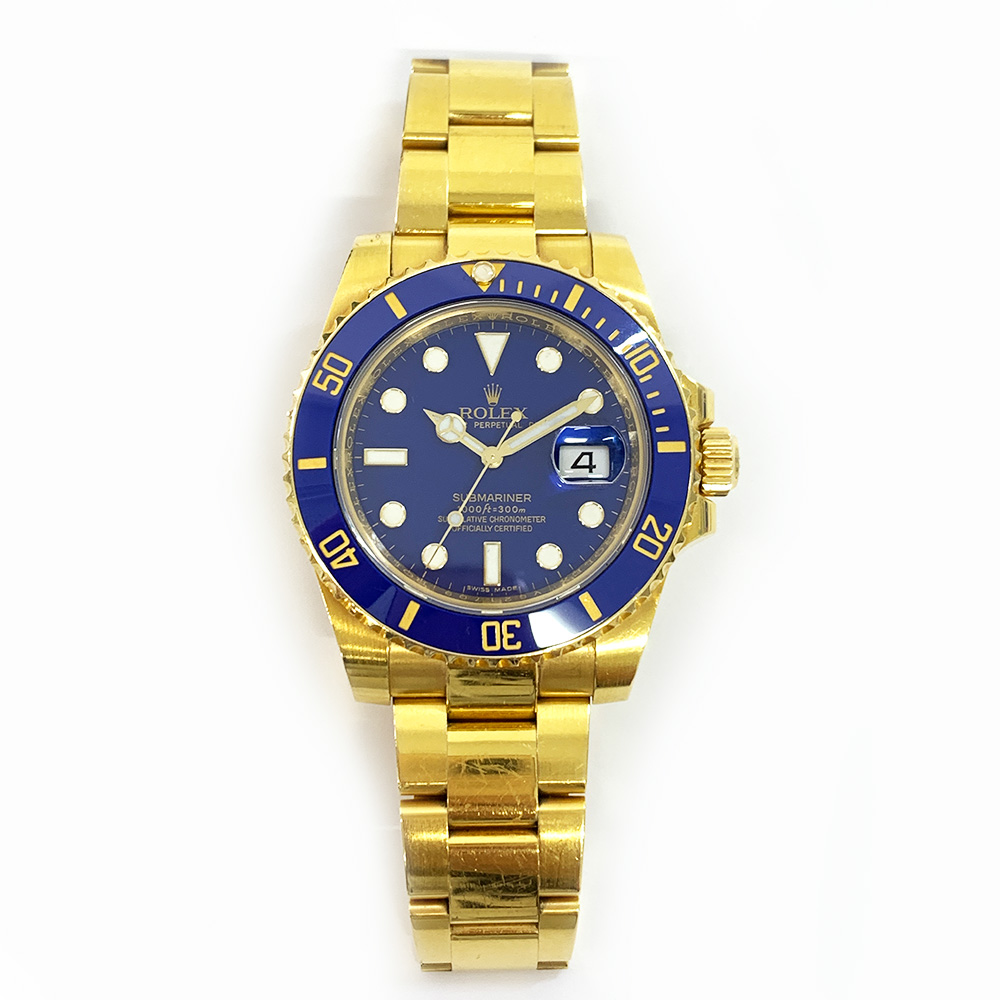 Submariner Date Yellow Gold Blue Dial 40mm Product Image 2