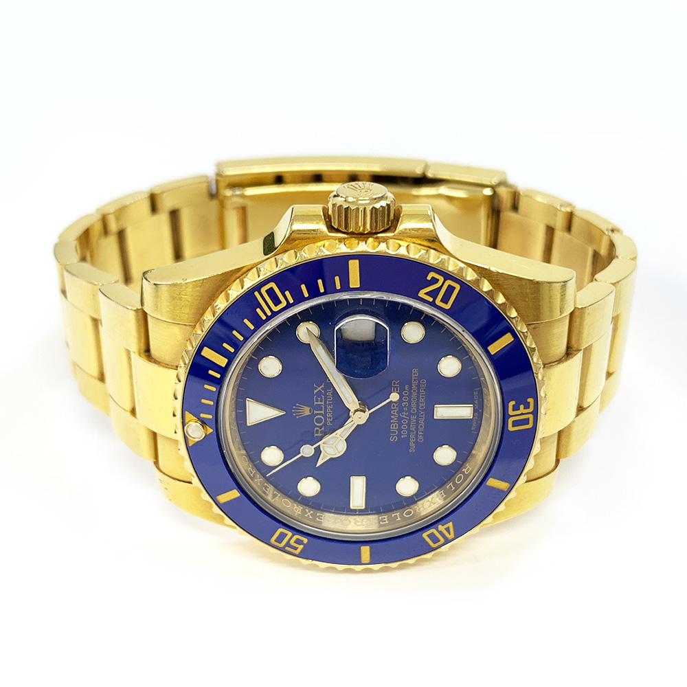 Submariner Date Yellow Gold Blue Dial 40mm Product Image 3