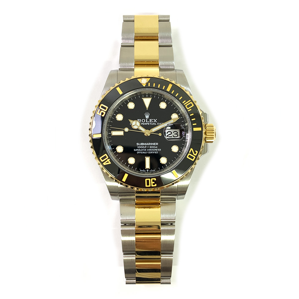 Submariner Date Yellow Gold & Steel Black Dial 41mm Product Image 2