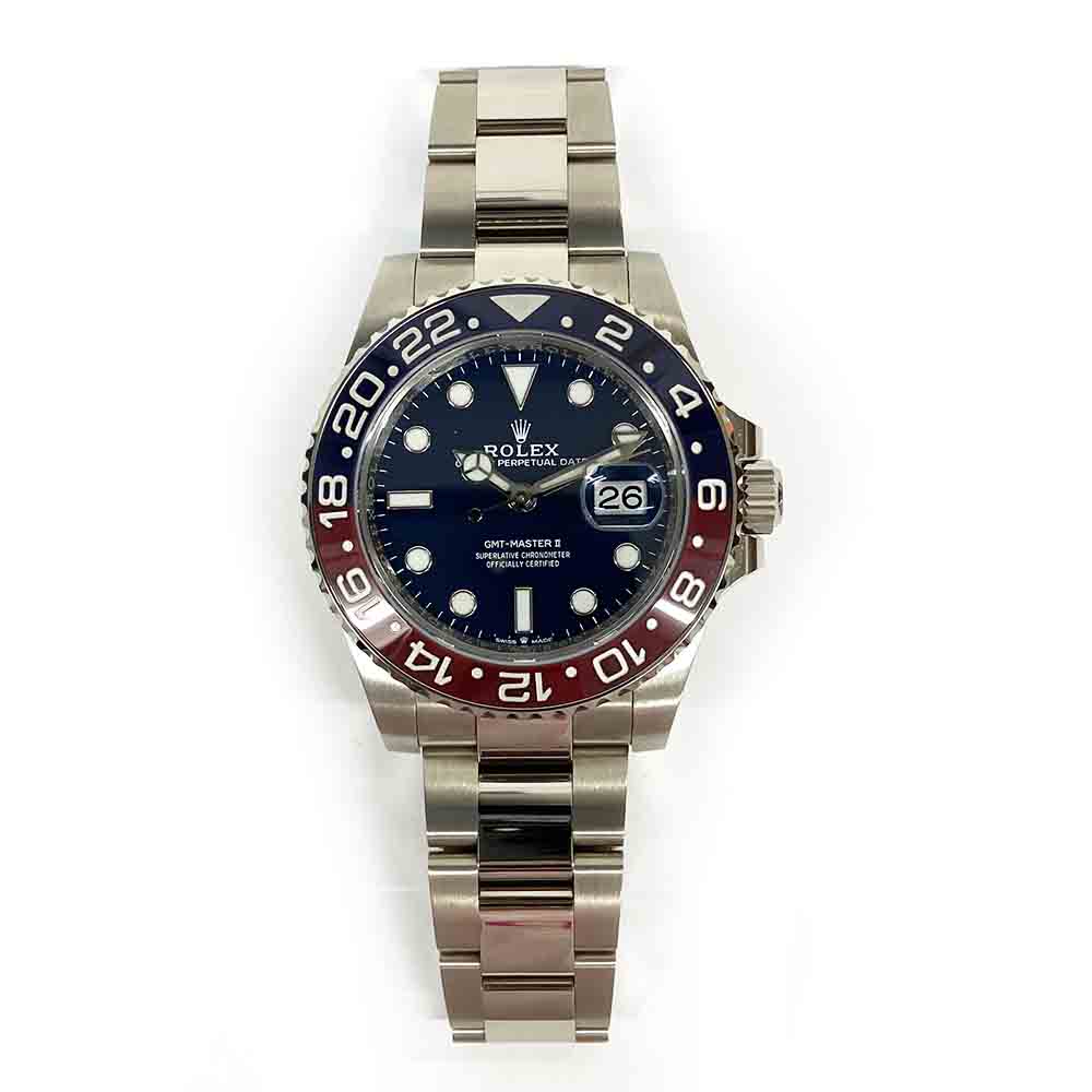 GMT-Master II White Gold Blue Dial "Pepsi" 40mm Product Image 2