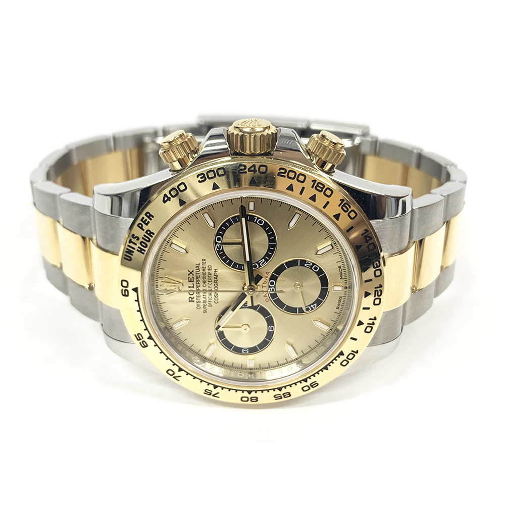 Daytona Yellow Gold & Steel Champagne Dial 40mm Product Image 3