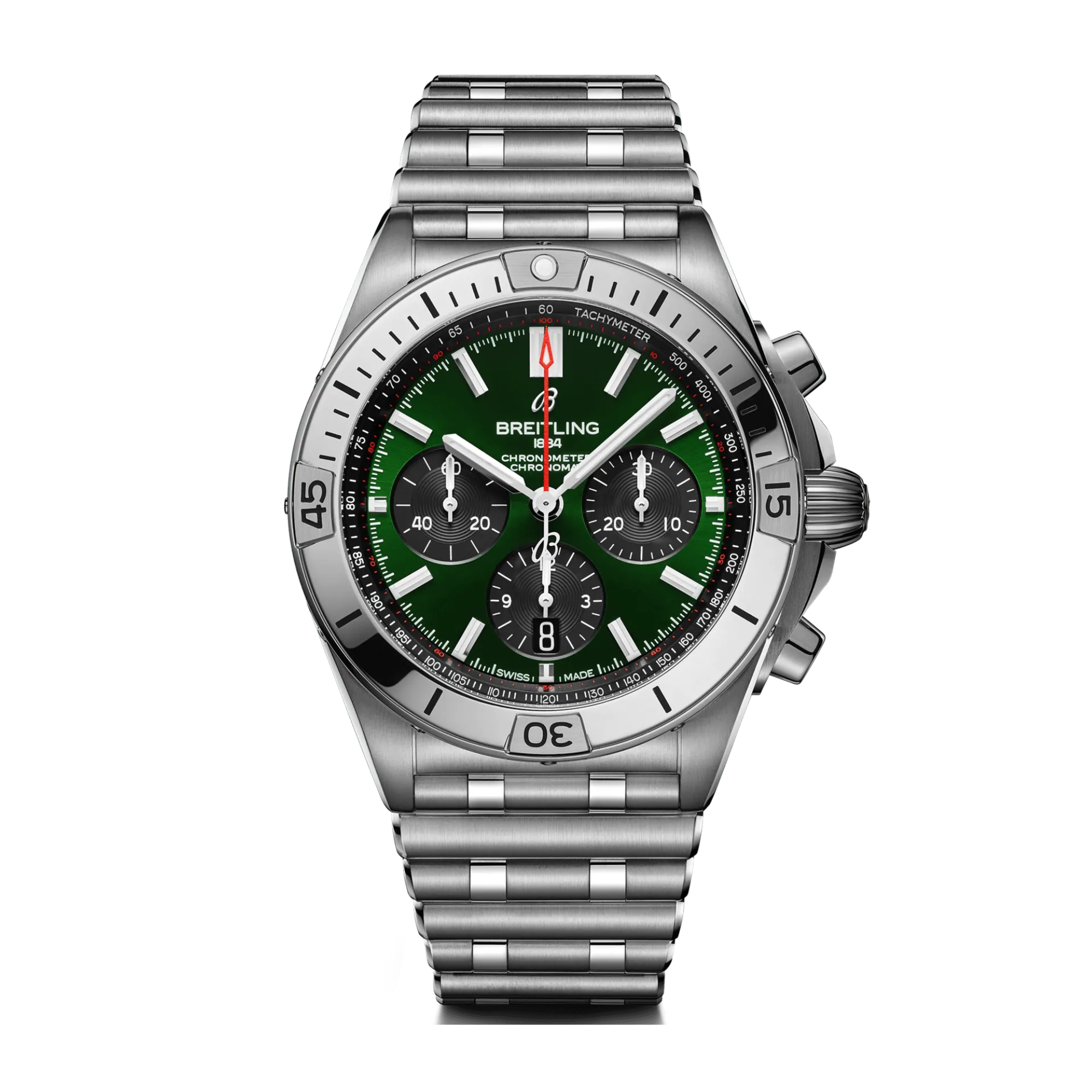 Chronomat B01 Steel Green Dial 42mm Product Image