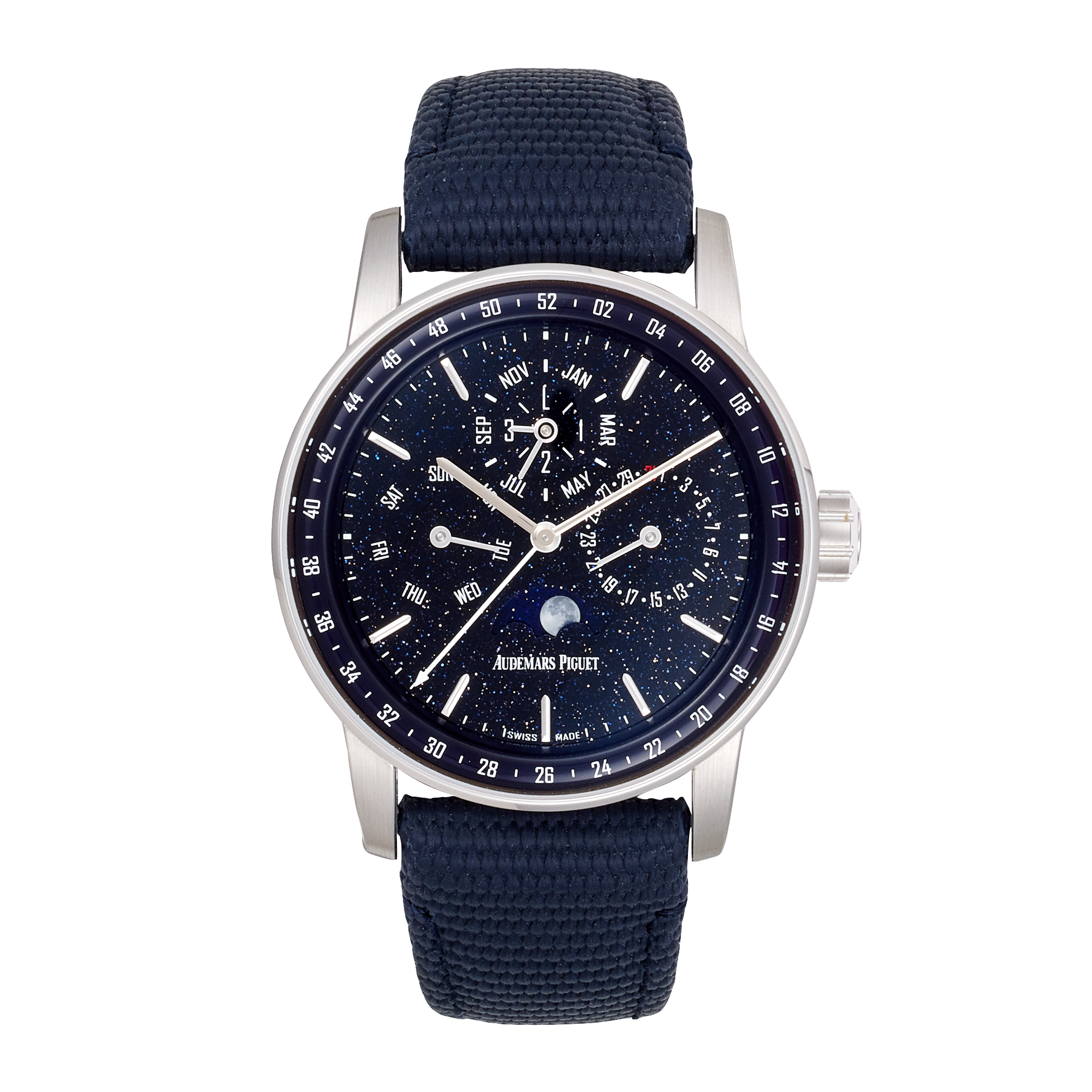 Code 11.59 White Gold Blue Dial 41mm Product Image