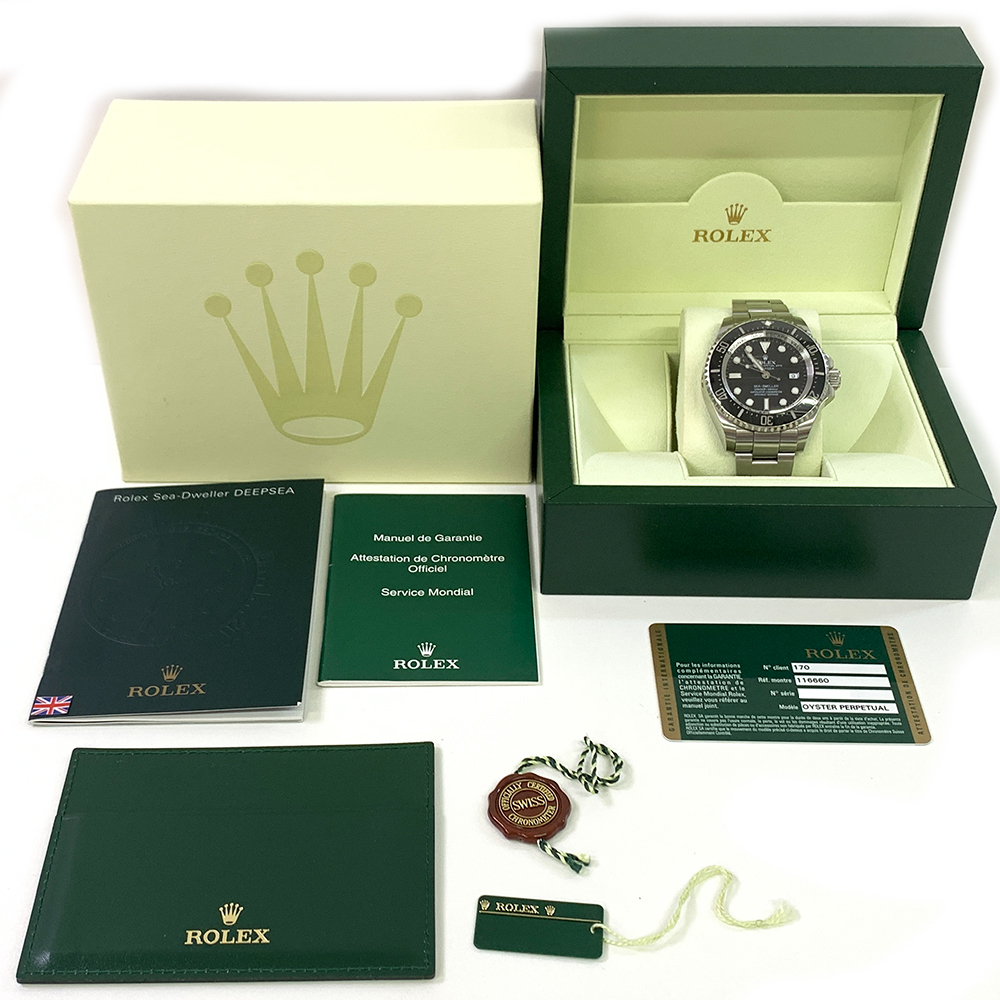 Sea-Dweller Deepsea Steel Black Dial 44mm Product Image 6