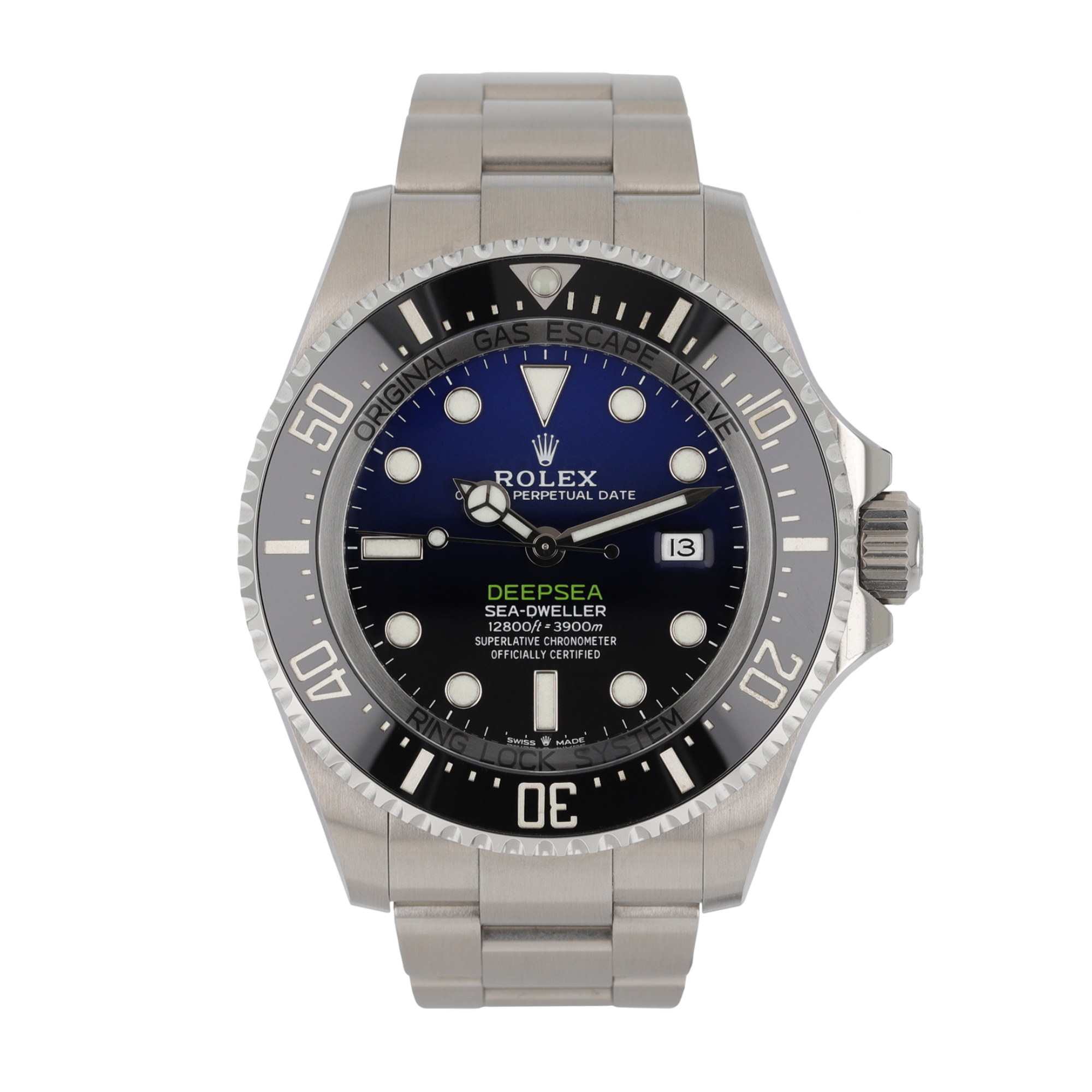 Sea-Dweller Deepsea D-Blue Steel Blue Dial 44mm Product Image
