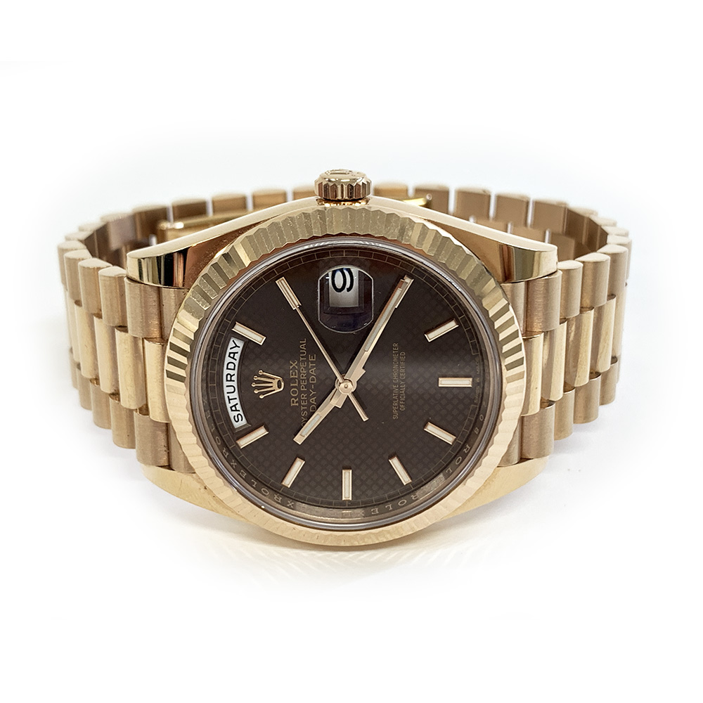 Day-Date 40 Rose Gold Brown Dial 40mm Product Image 3