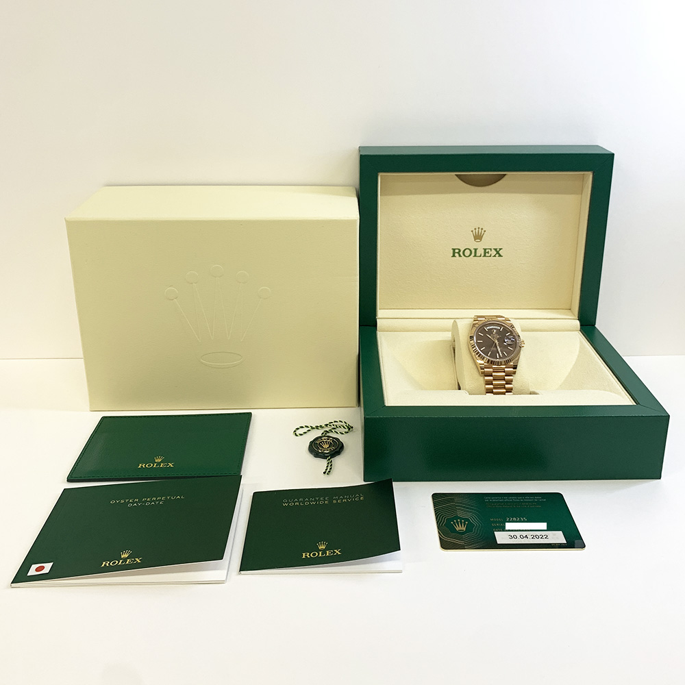 Day-Date 40 Rose Gold Brown Dial 40mm Product Image 6