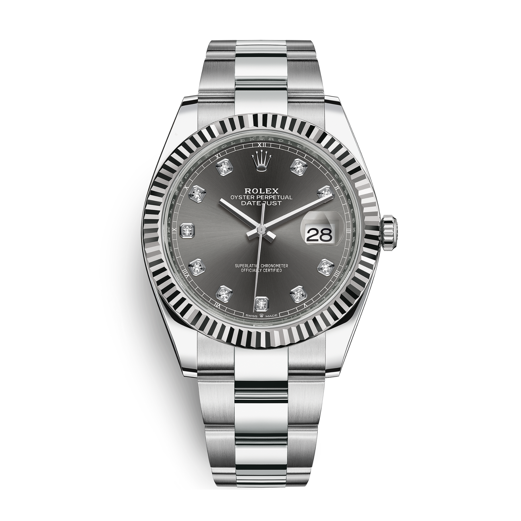 Datejust Steel Grey Dial 41mm Product Image