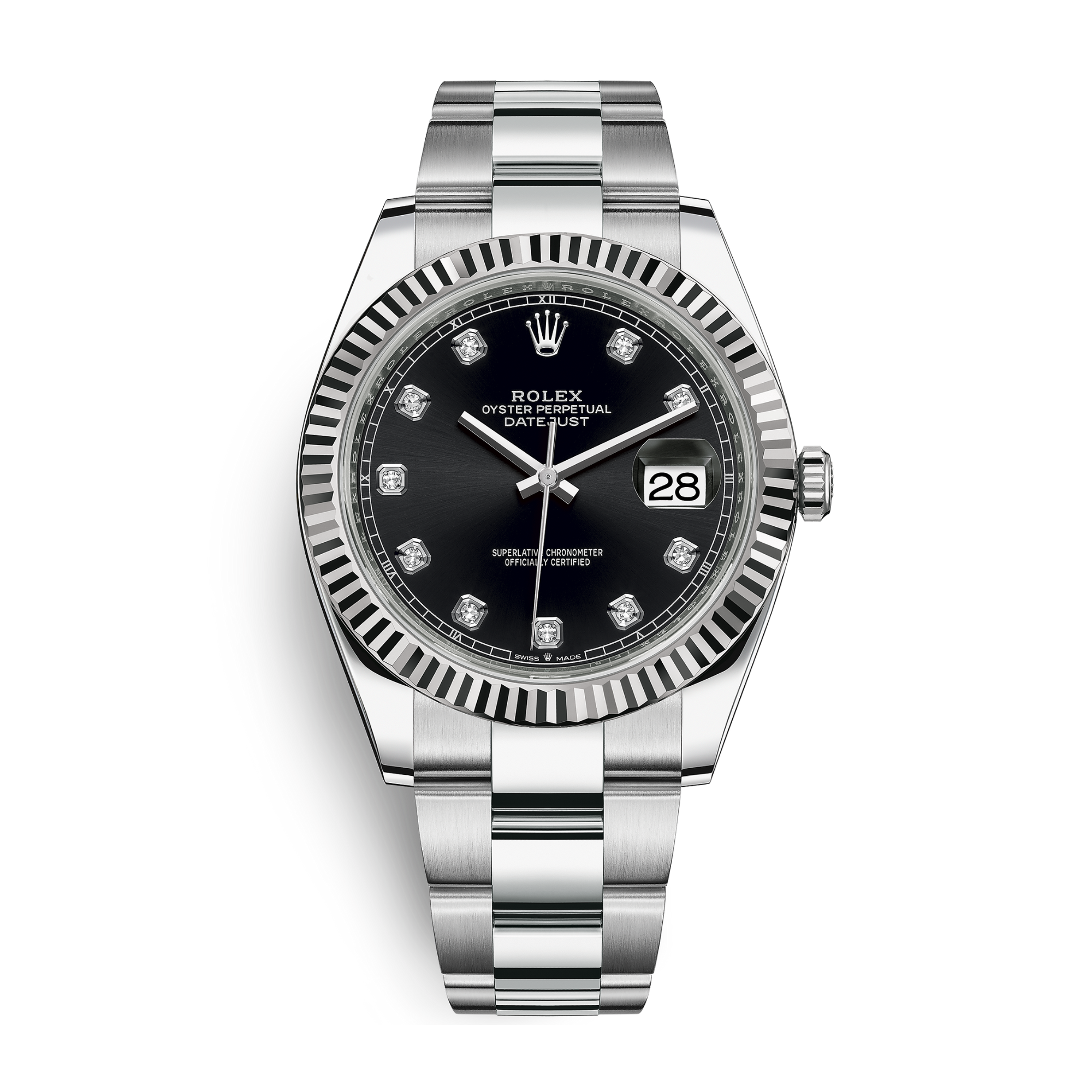 Datejust Steel Black Dial 41mm Product Image