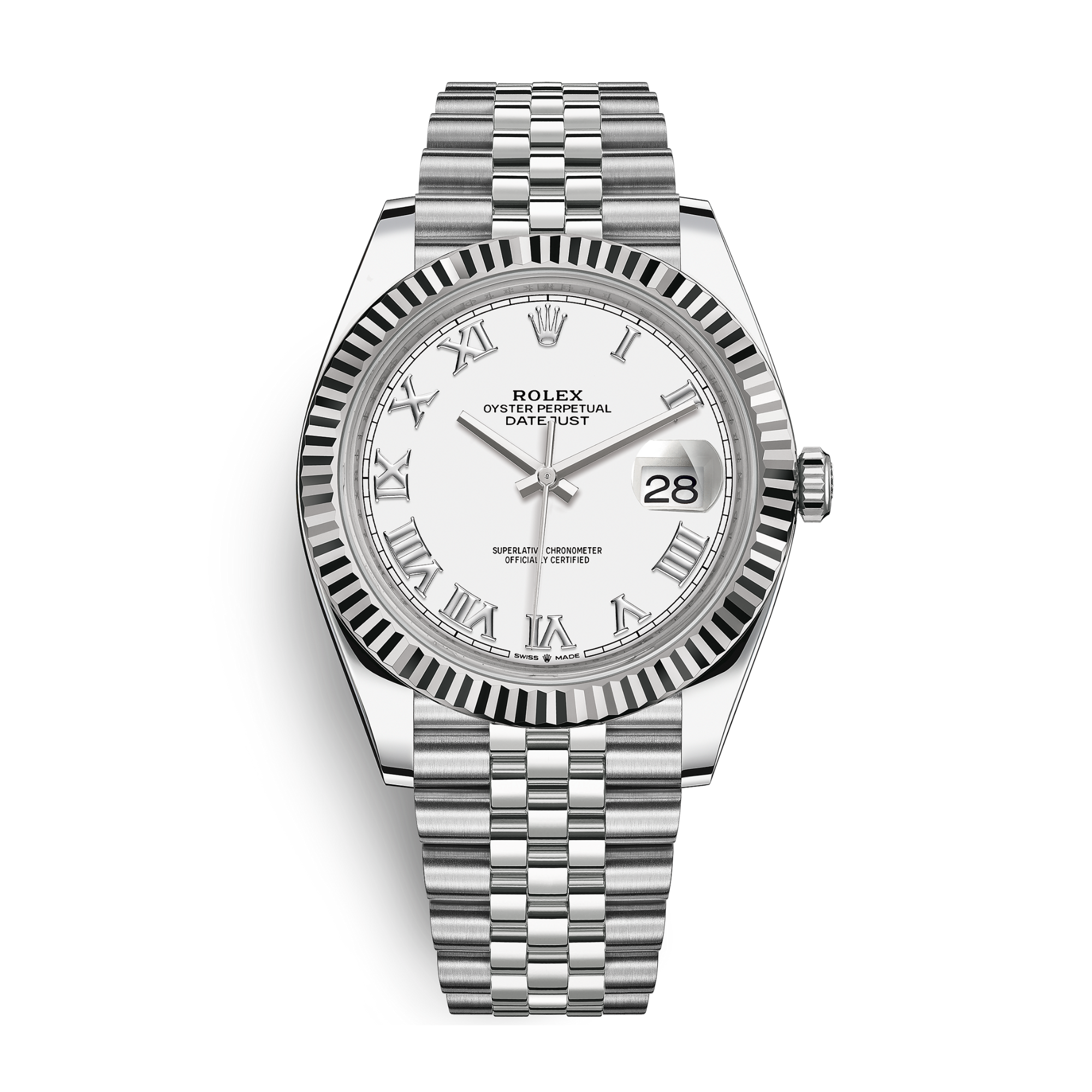 Datejust Steel Jubilee White Dial 41mm Product Image