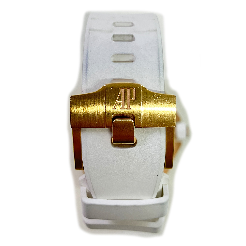 Royal Oak Offshore Quartz Rose Gold Diamond White Dial 37mm Product Image 6