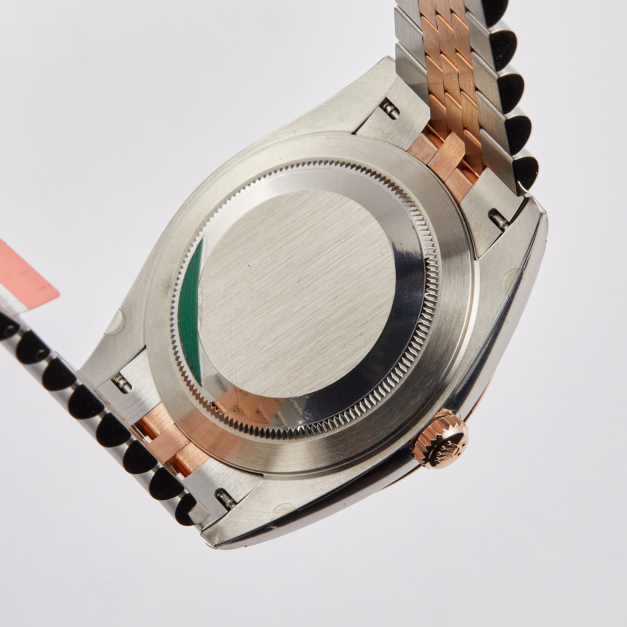 Datejust Rose Gold & Steel Jubilee Pink Dial 41mm Product Image 2