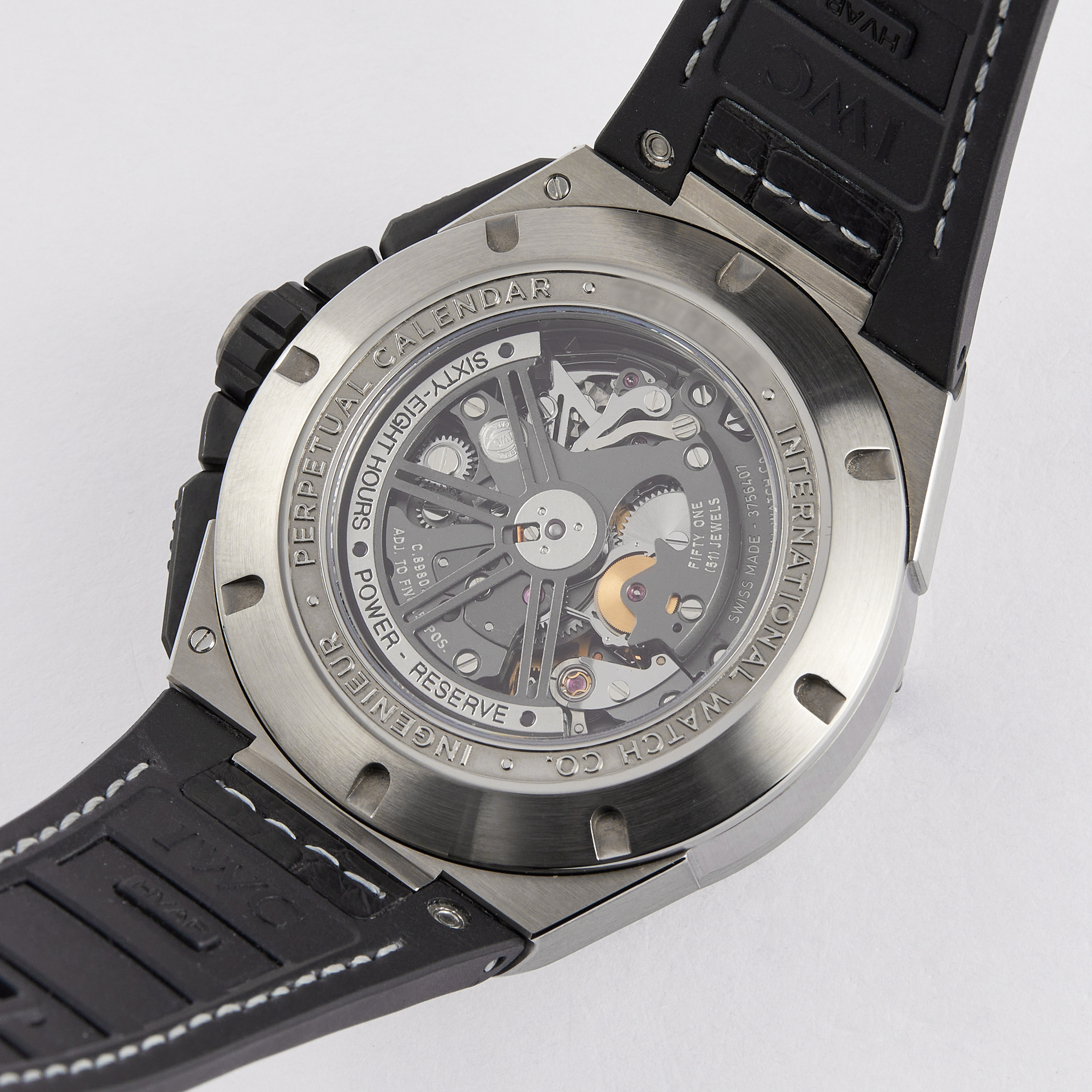 Ingenieur Perpetual Calendar Digital Date-Month Titanium Black Dial 46mm Product Image 5