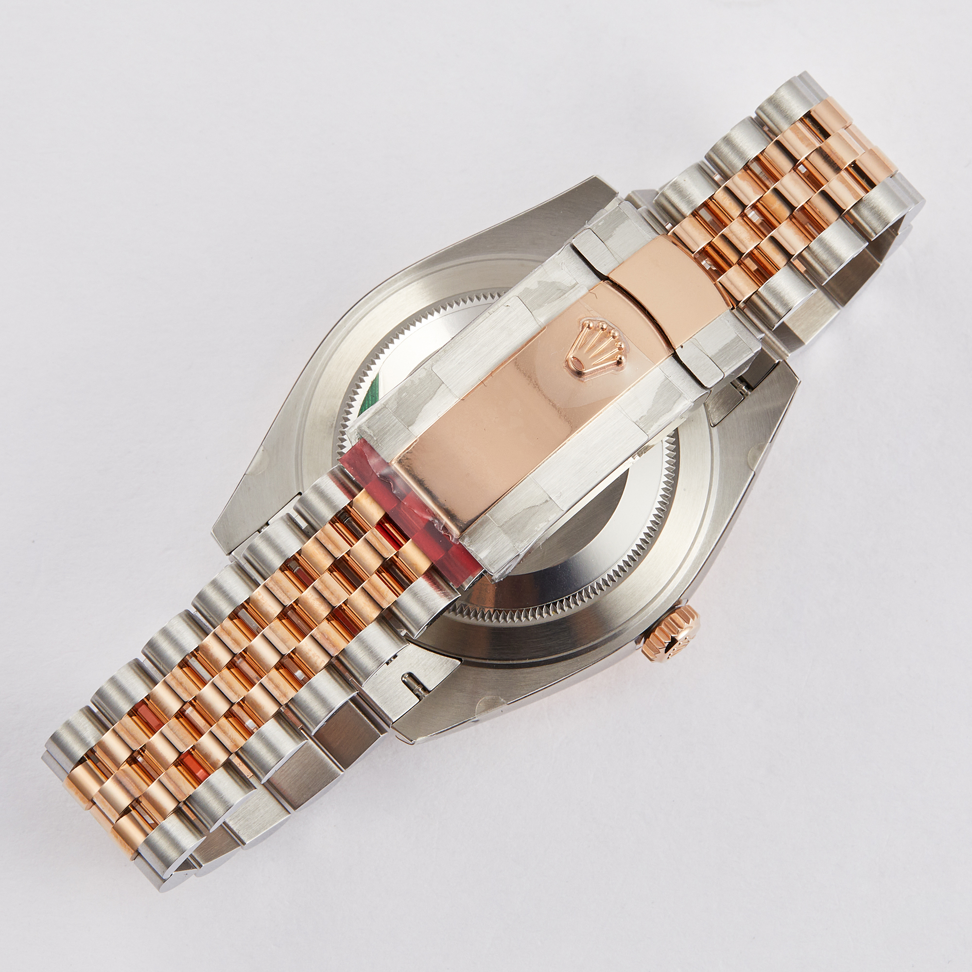 Datejust Rose Gold & Steel Jubilee Pink Dial 41mm Product Image 5